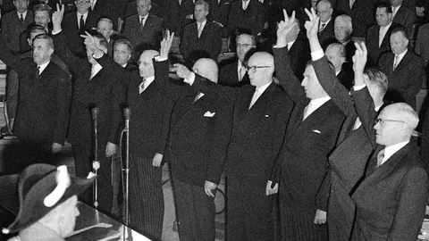 Vereidigung des Bundesrats am 17.12.1959.