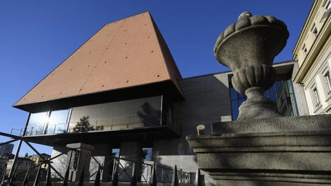 Waadtländer Parlamentsgebäude in Lausanne.