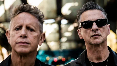 Martin Gore und Dave Gahan alias Depeche Mode