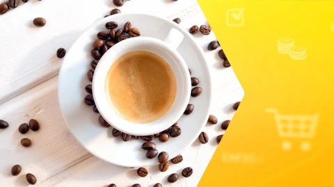 Kaffee «Espresso Doppio» in einer Tasse