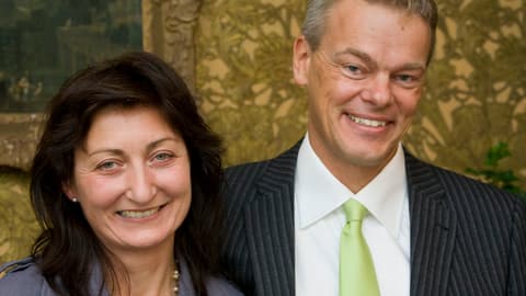 Porträt von May-Britt und Edvard Moser 