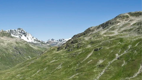 Landschaft, Blick von Keschhütte aus