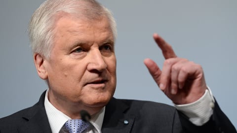 Horst Seehofer im Porträt. 