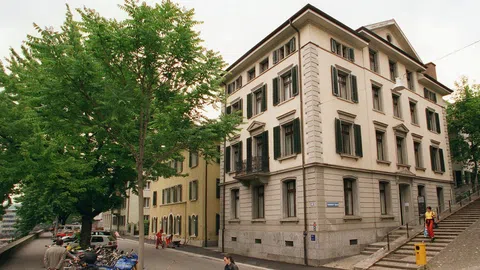 Das Gebäude des Archivs