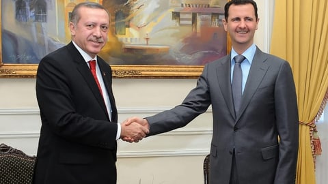 Im Januar 2011, unmittelbar vor Ausbruch des Syrien-Kriegs, trafen sich Erdogan und Assad in Aleppo