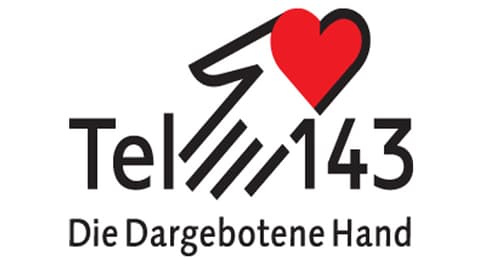 Logo von Tel 143 Die Dargebotene Hand