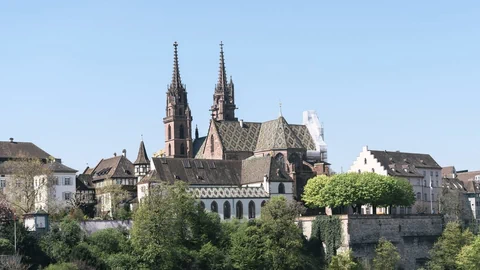 Blick auf das Basler Münster