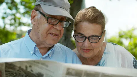 Jean Ziegler mit Frau Erika.