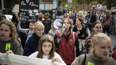 Der Klimastreik am Freitag in Zürich.