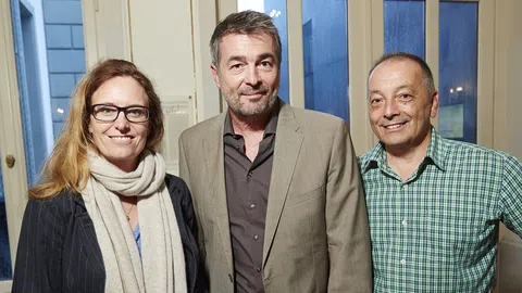 Maya Fahrni, Stefan Gubser und Kurt Graf