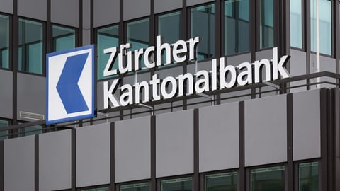 Zürcher-Kantonalbank-Gebäude in der Stadt Zürich