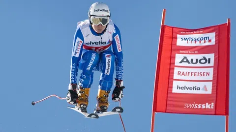 Tamara Wolf im Skirennen.