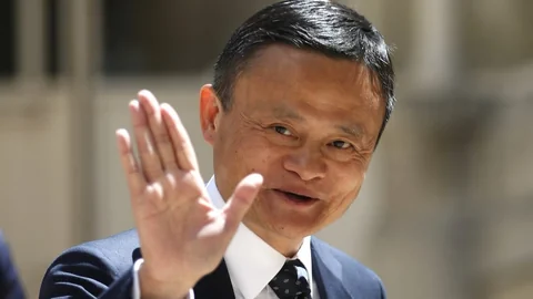 Jack Ma bei einem Auftritt in Paris im Jahr 2019. 