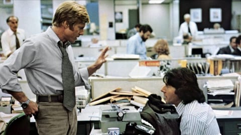 Eine Szene aus «All the President's Men» 1976