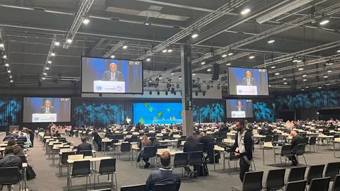 Konferenzsaal in Stockholm.