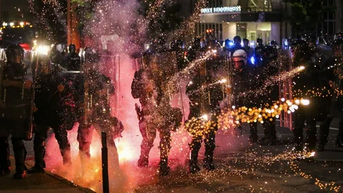 Polizisten in St. Louis.