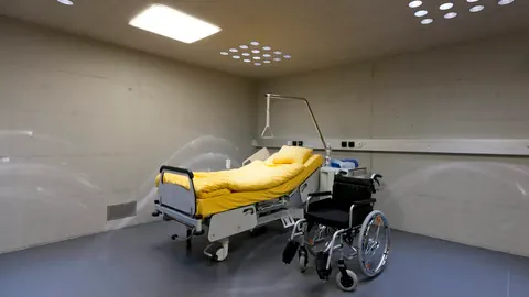 Krankenstation im Zentralgefängnis Lenzburg.