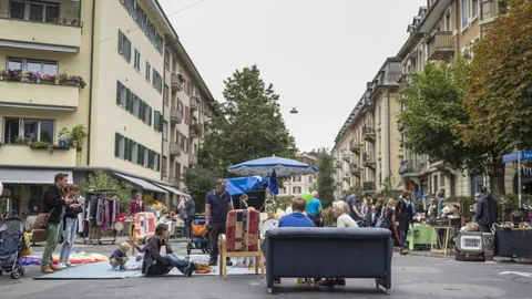 Das Länggass-Quartier ohne Verkehr