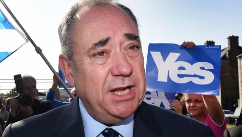 Ein Portrait von Alex Salmond