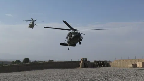 Nato-Helikopter landet in Afghanistan