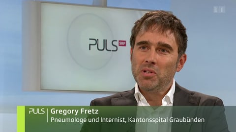 Gregory Fretz im Puls-Studio