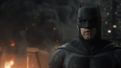 Nahaufnahme von Batman aus «Zack Snyder’s Justice League» .