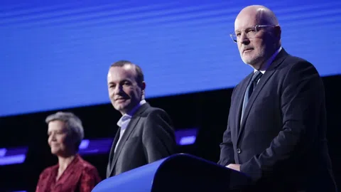 Vestager, Weber, Timmermans