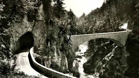 Alte Aufnahme der Lammschlucht