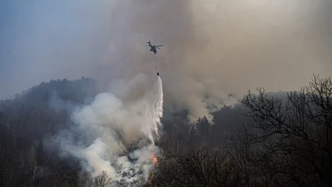 Brand im Centovalli.