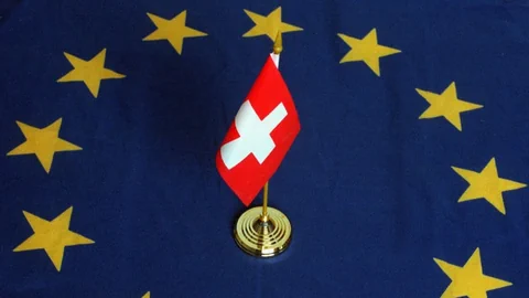 Schweizer Flagge. 