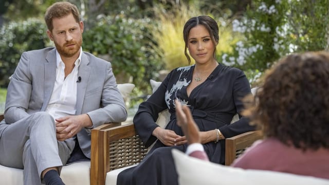 Harry und Meghan bei Oprah Winfrey.