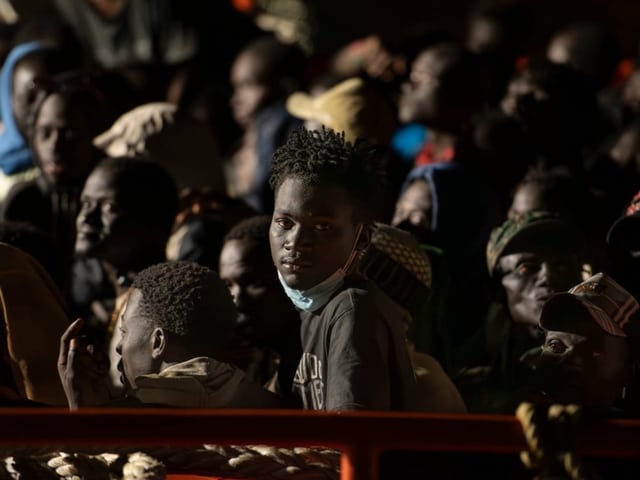 MIgranten kommen in El Hierro an, 20. September 2024.