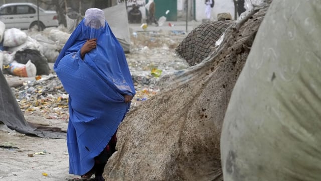 Frau in Afghanistan