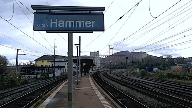 Bahnhof Olten Hammer