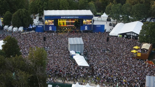 Solche Festivalbilder werden im Sommer 2020 ausbleiben. (Gurtenfestival 2019)