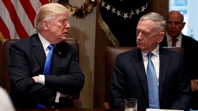 Donald Trump und James Mattis