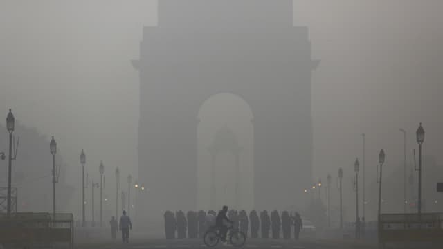 Smog in Delhi