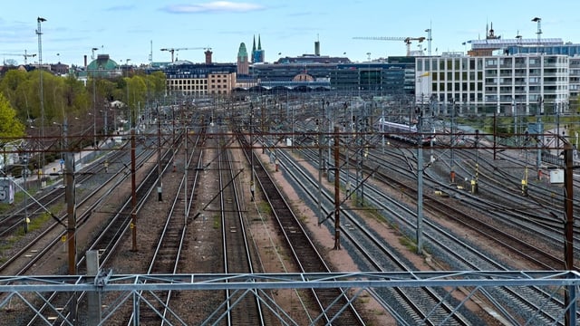 Hauptbahnhof von Helsinki.