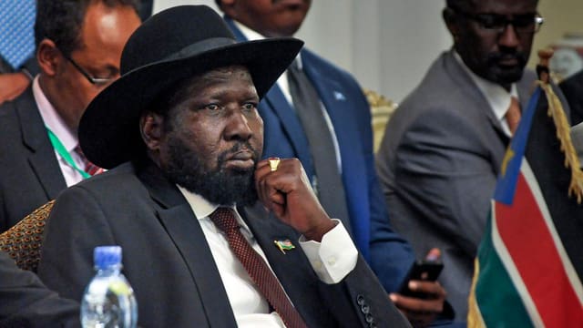 Der südsudanesische Präsident Salva Kiir 