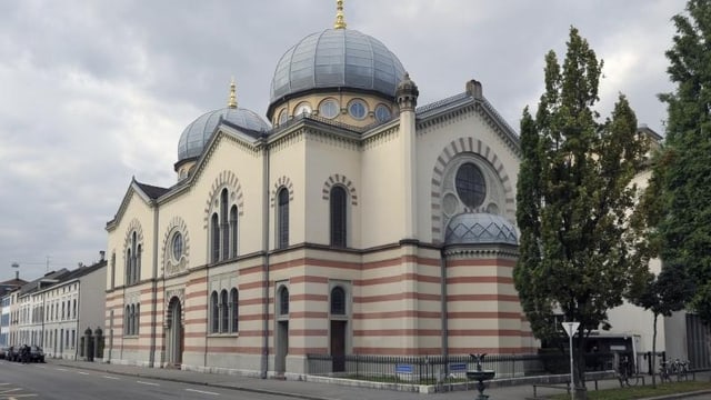 Die Synagoge in Basel