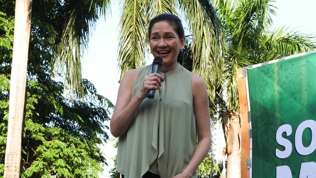 Hontiveros in einer Archivaufnahme