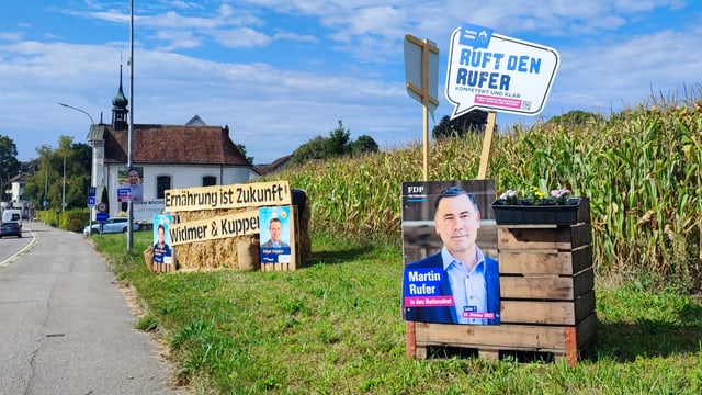 Wahlplakate