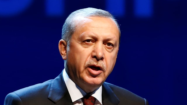 Nahaufnahme von Erdogan