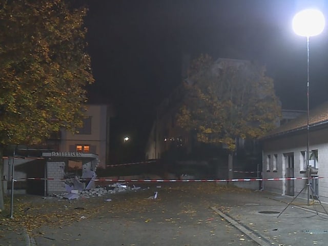 Blick auf den Vorplatz.