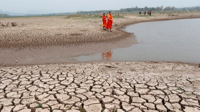 Wasserknappheit in der Provinz Lampang in Nordthailand.