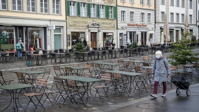 Geschlossenes Restaurant.