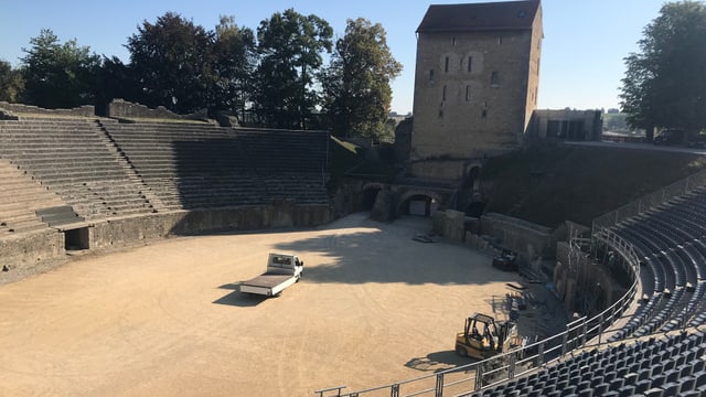 Amphitheater und Quadraturturm