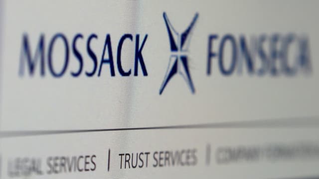 Firmenschild von Mossack Fonseca