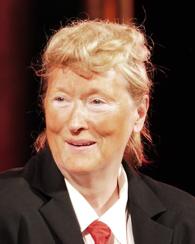 Meryl Streep als Donald Trump