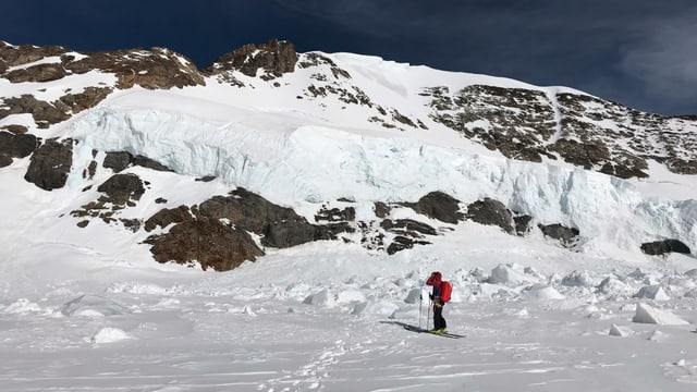 Bergführer im Schnee